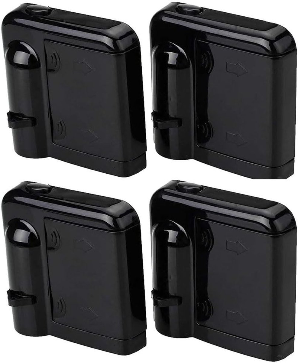 Ledprojector voor autodeur, schaduw, universeel, draadloos, magnetische sensor, logo, vleermuis, 4 stuks