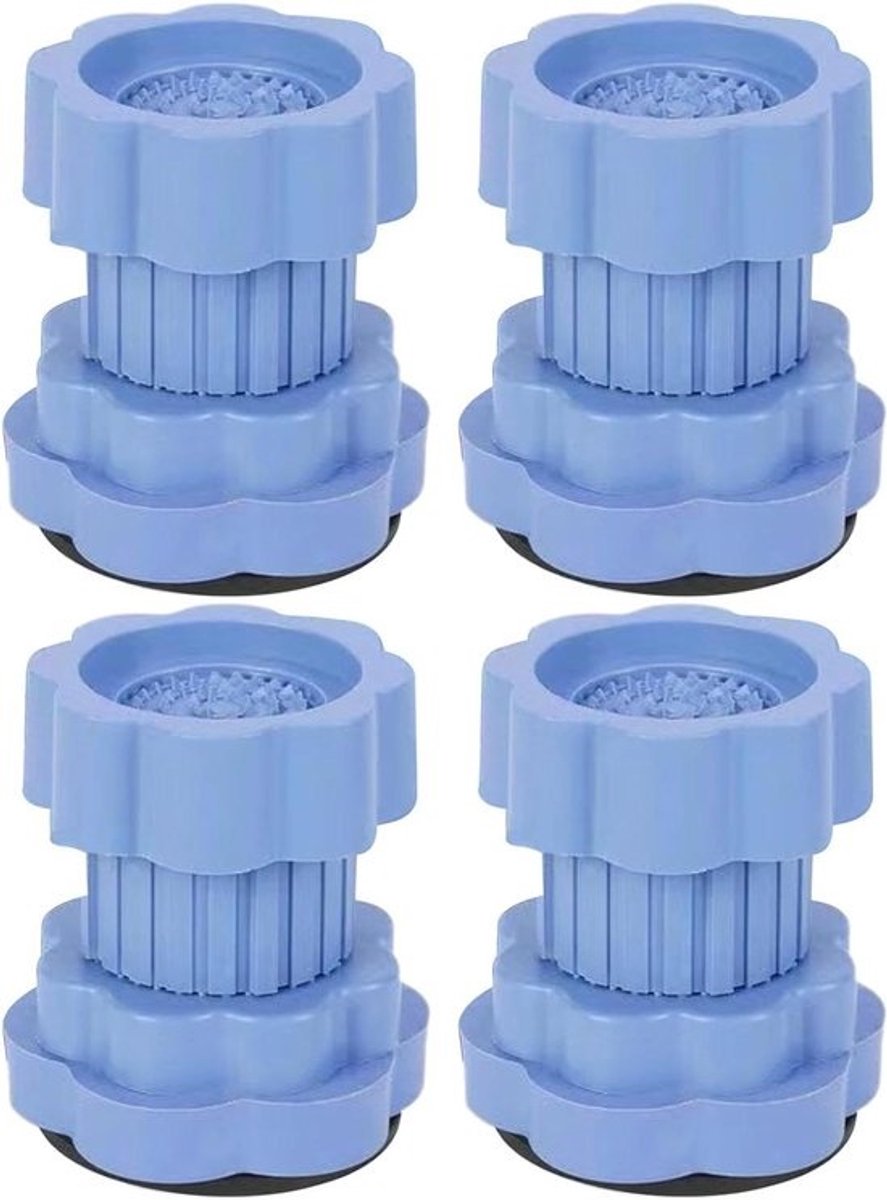 Antivibratiepads Wasmachine - Trillingsdempers Sokkels - Apparaten Stabiliseren - Vochtwerend Ruisonderdrukkend - 7 x 10 x 7 cm - Uniek
