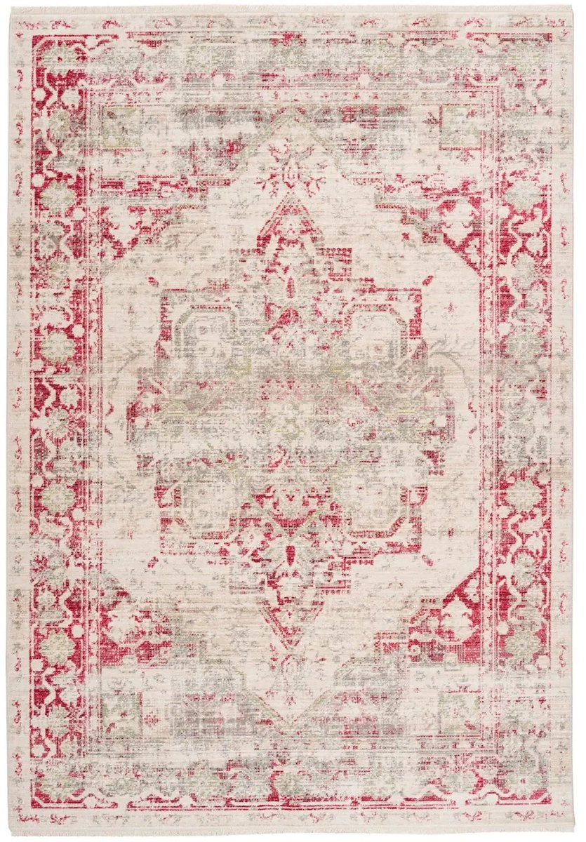 Dutch XXL Laagpolig Vloerkleed | Tapijt | Baroque | Medaillon | Multikleur | 200x290 cm