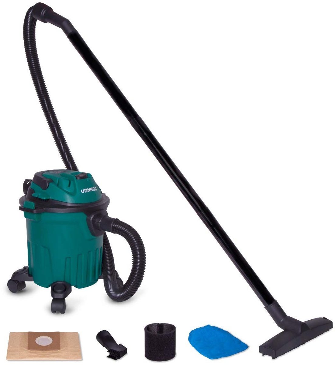 Allround Stofzuiger - 1000W met Nat en Droog Functie - 10 Liter