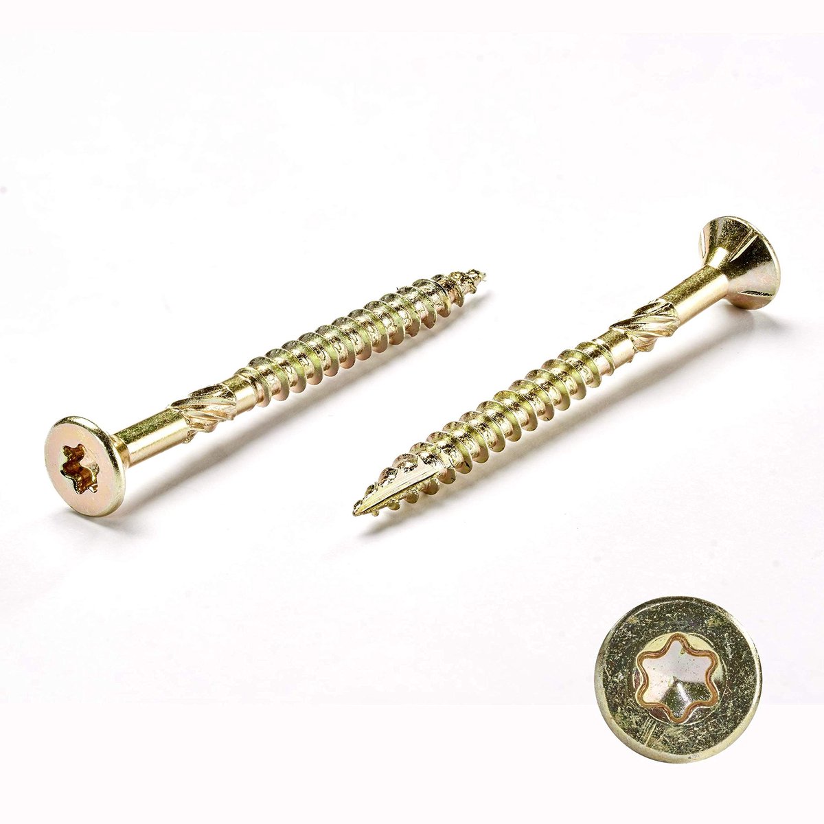 Houtschroeven 3,5 x 50 mm - 500 Stuks - Gedeeltelijk Draad