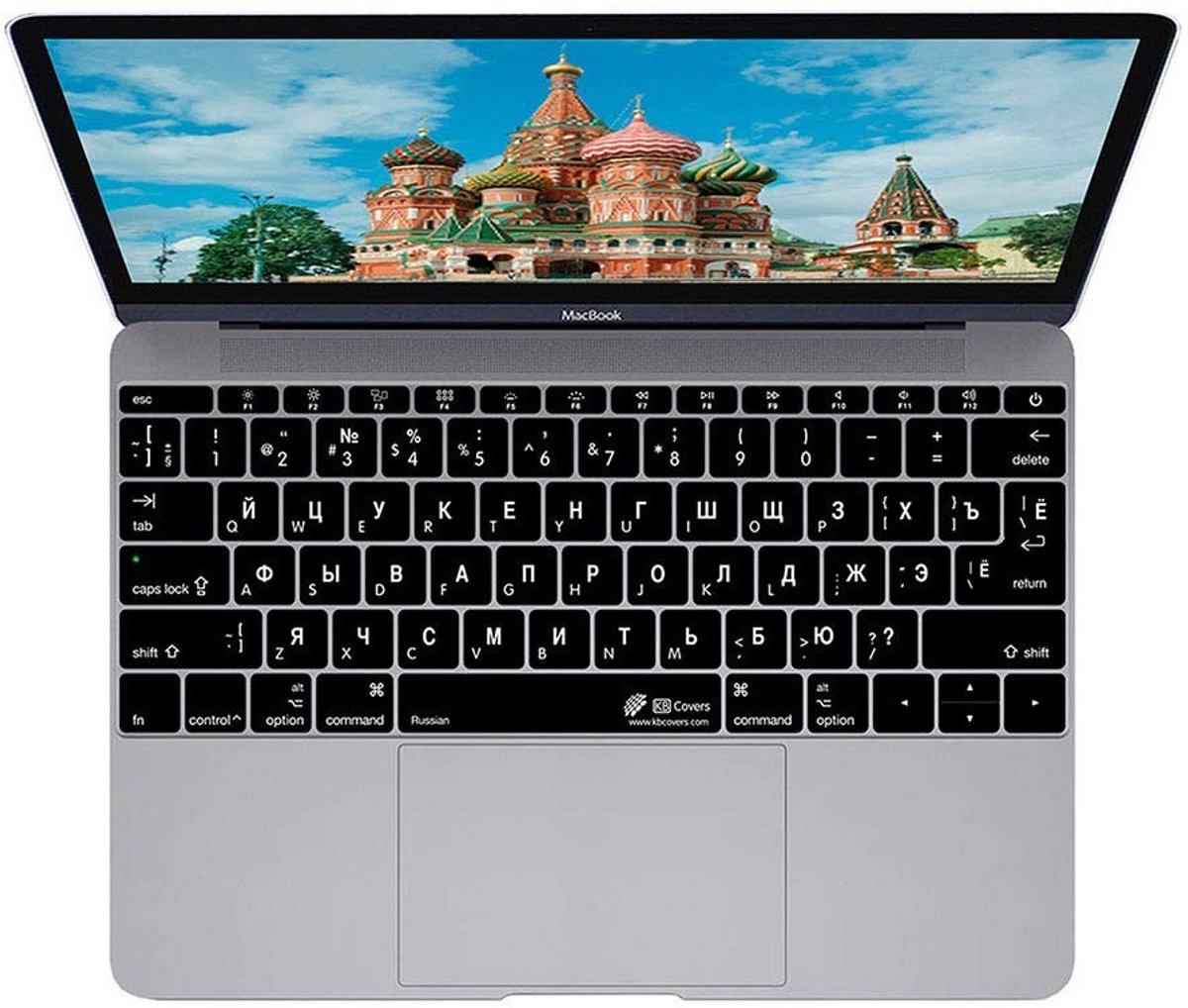 Toetsenbordcover - Russisch (Cyrillisch) voor MacBook Pro 13-inch
