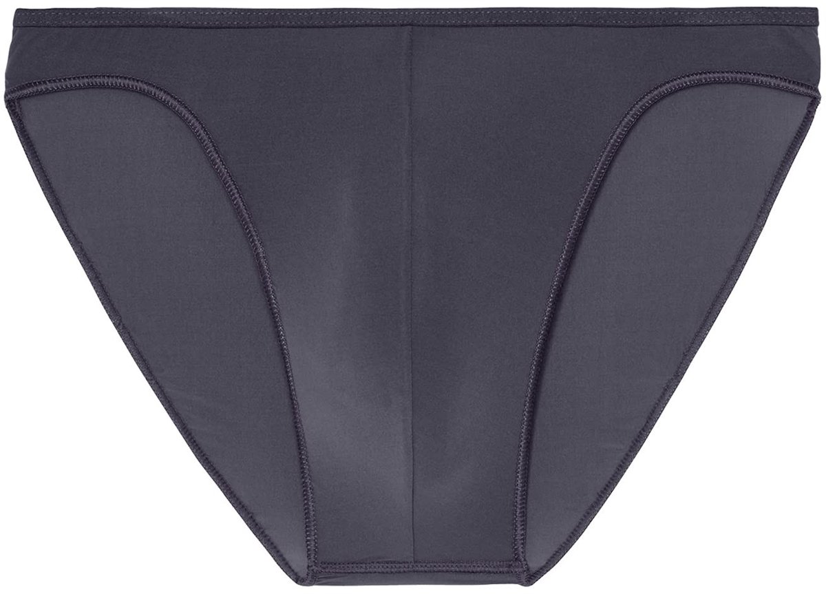 Micro Briefs Ondergoed - Zacht en Lichtgewicht - Anthraciet Grijs - Maat S