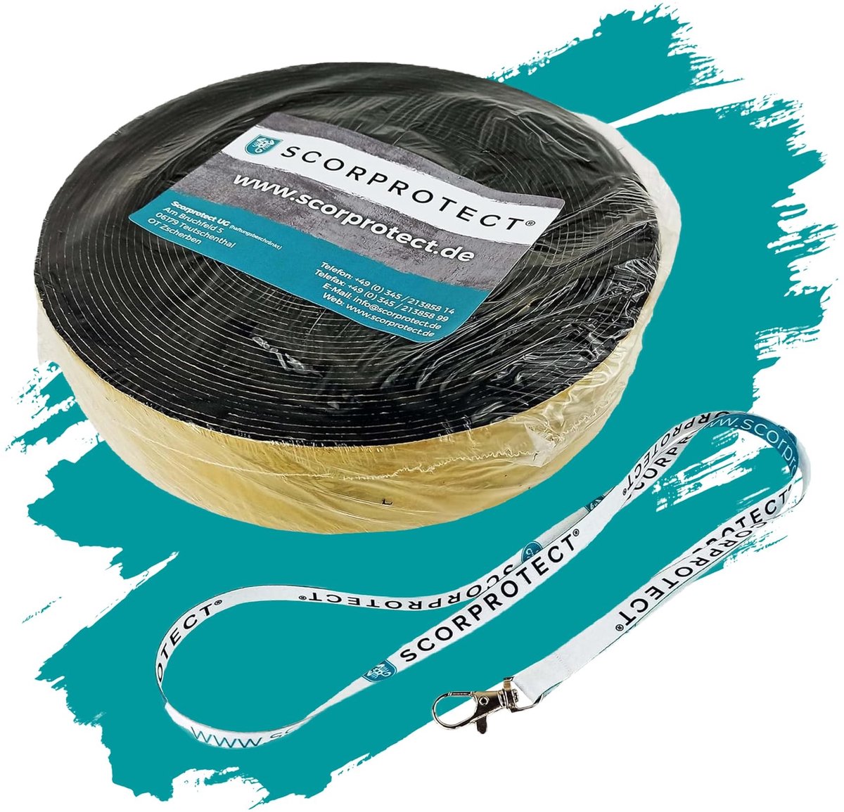 Rubber Tape voor Isolatie - 50mm x 15m