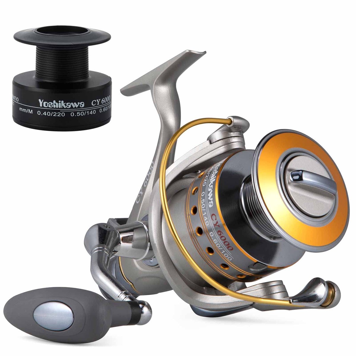 Spinning Reel Baitfeeder - 10+1 Lagers - Max Drag 35LBS