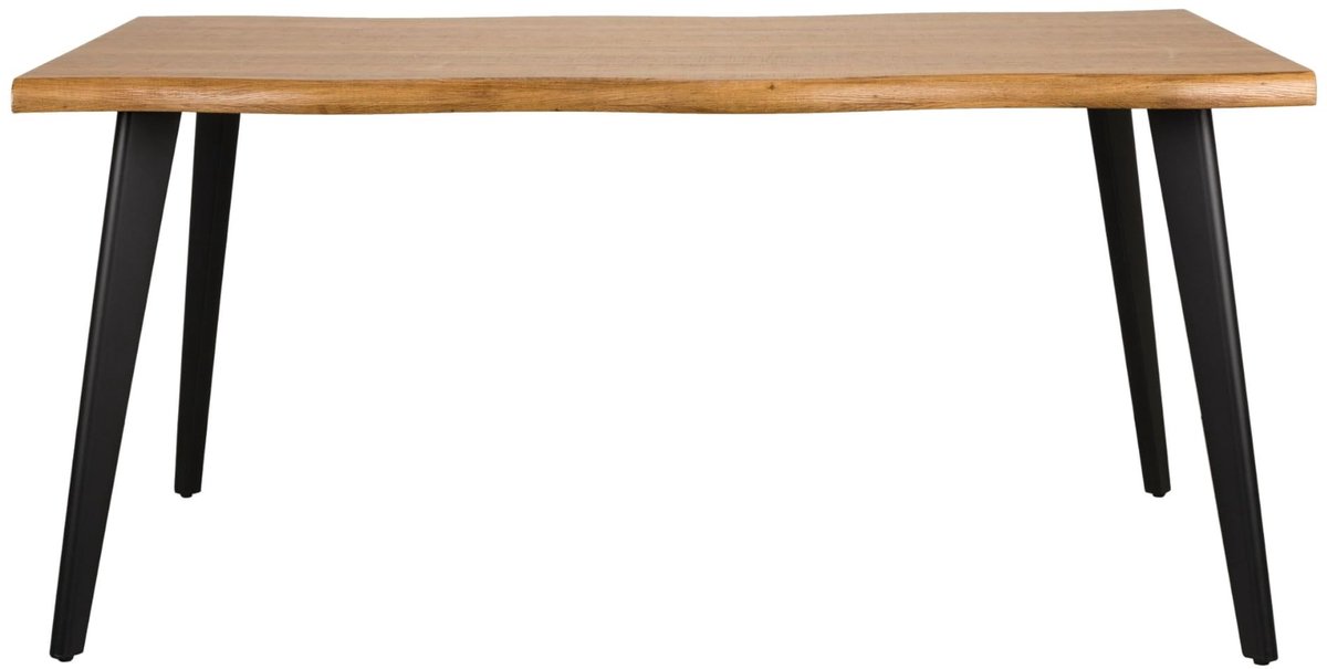 Eettafel - Houten Tafel met Stalen Poten