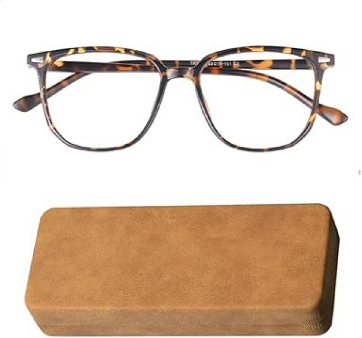 DailySupplies® Blauw Licht Bril Zonder Sterkte - Blue Light Glasses - Computerbril - Luipaard
