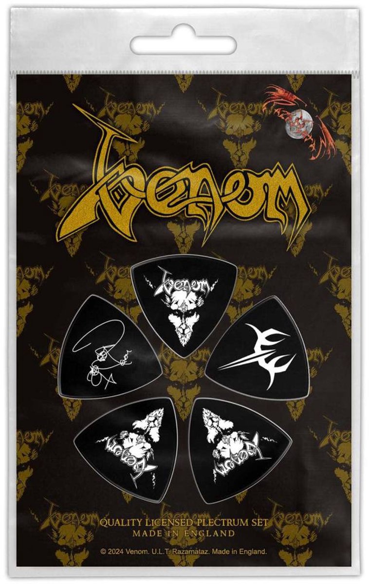 Venom Black metal Unisex Plectrumset - meerkleurig - Standard