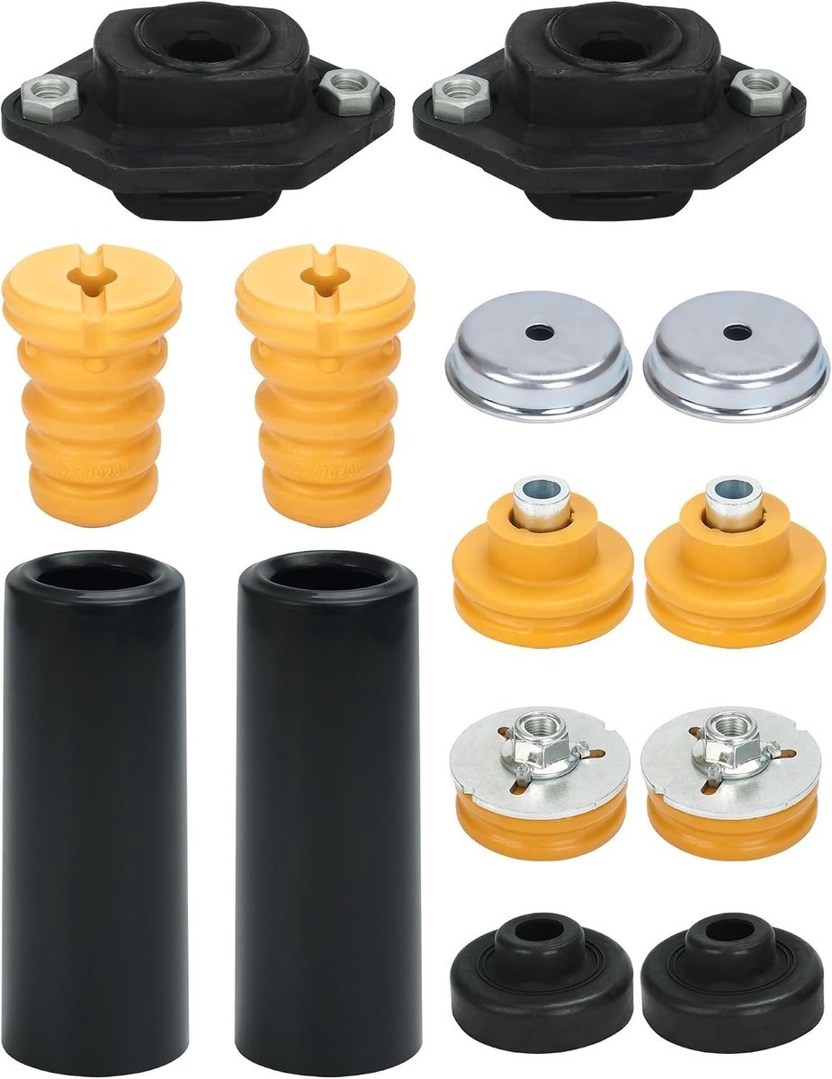 Ondersteuningslagers voor schokdempers, reparatieset met afdichtingen en veerstrut houders voor BMW 1 en 3 Serie E81 E82 E87 E90 E92 E93