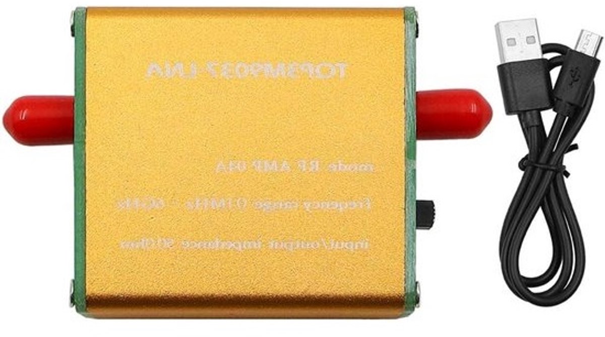 Versterker Module - RF Preamp - Signaal Ontvangst - Breed Band - 0.1MHz 6GHz - Groen