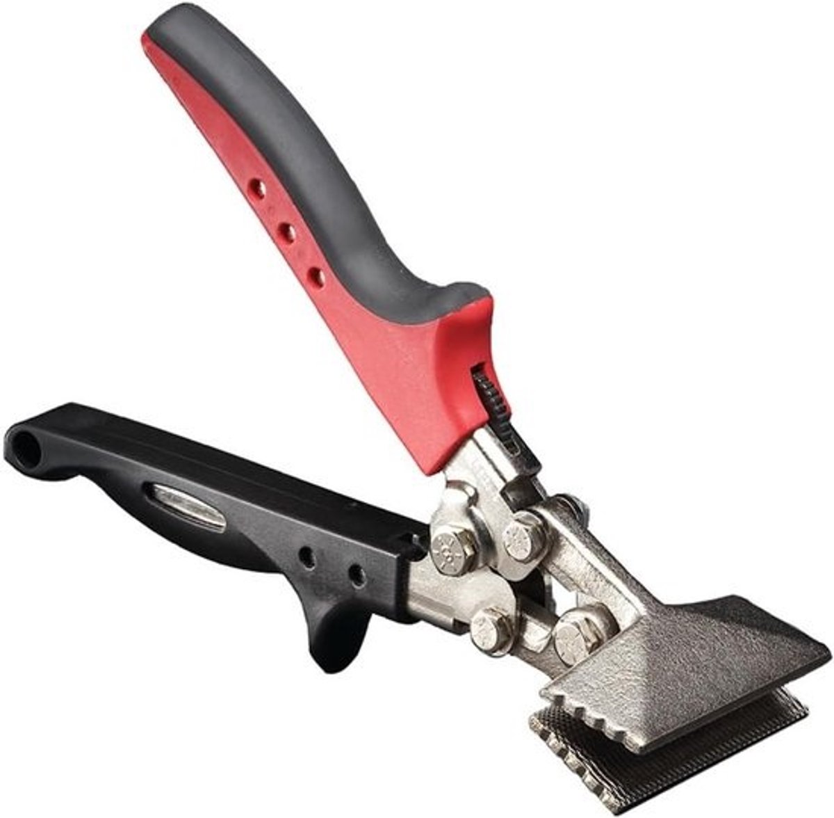 Hand Seamer - Platenknipper - Metaal Bewerken - Gevormde Staal Kaken - 3-1/4 inch - Zilver