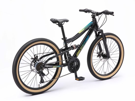 Bikestar MTB staal 21speed 24inch zwart van Bikestar — afbeelding 5