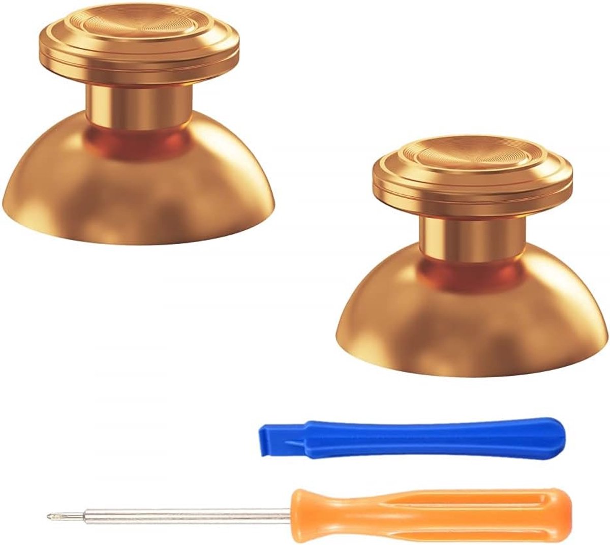 Metalen Thumbsticks Aluminium - Geschikt voor PS5 en PS4 Controller