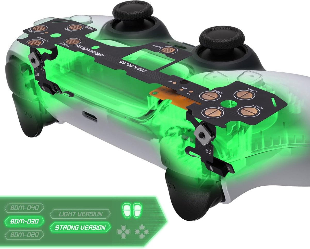 Clicky Trigger Kit met Trigger Stop - Geschikt voor PS5 Controller BDM-030