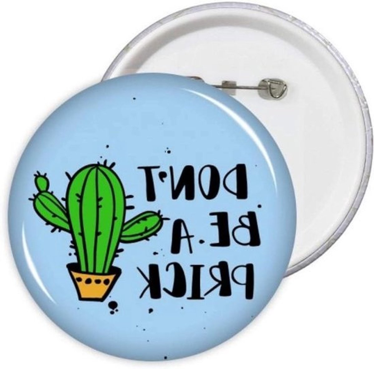 Cactus Badges - Pin Speld - Decoratie Tas - Krasbestendig Mylar - 32 cm diameter - Meerdere kleuren