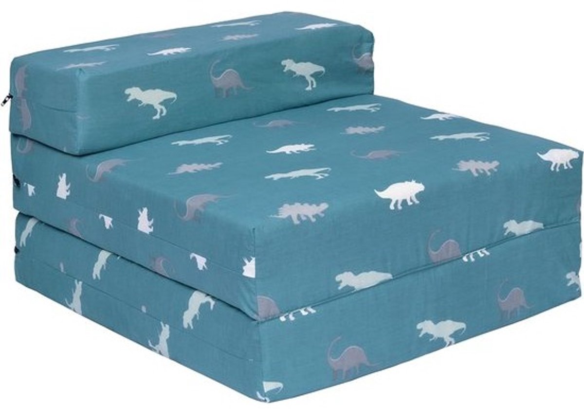Opvouwbare Slaapbank - Logeerstoel Kinderen - Spelen en Slapen - Compact Ontwerp - 60x168 cm - Rex
