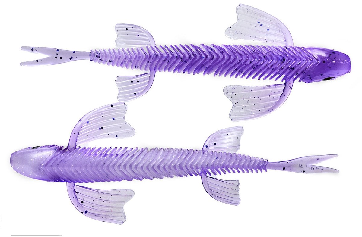Bite On Fury Softbait Lilac 12cm Lilac