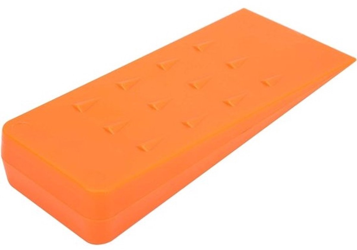 Kapwiggen - Boomkapwiggen Vellen - Houtkap Boomrichten - Vergroot Wrijving Terugslag - 20 cm - Oranje
