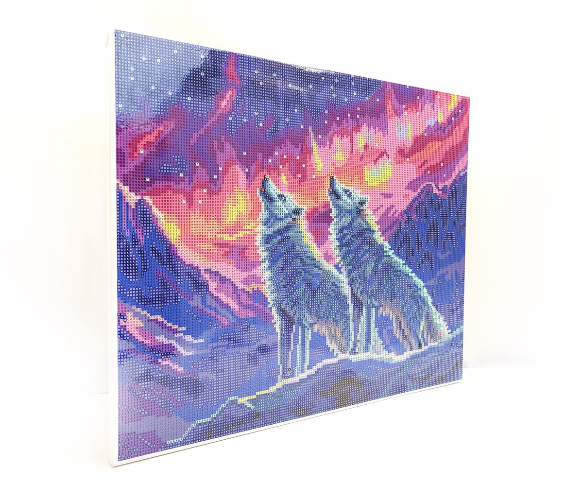 Diamond Painting op houten frame - Letistitch (Limited Edition) - 481-043 Echo of Ice