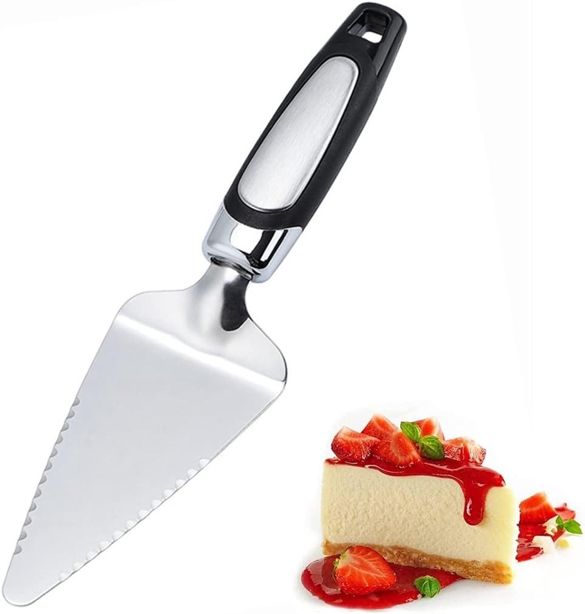 Stainless Steel Taartschepper voor Taarten, Pizza en Gebak - Keuken Accessoire voor Feesten