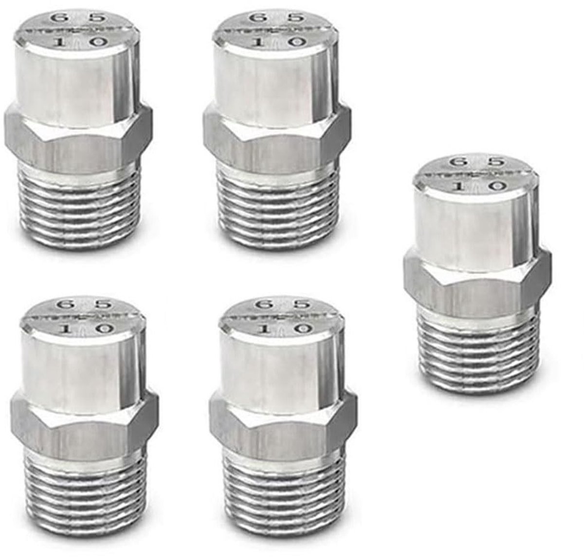 Hogedruk Vlakstraalsproeiers - 5 Stuks