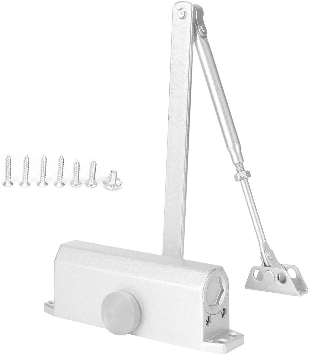Hydraulische deurdranger - Automatische 180 graden stop