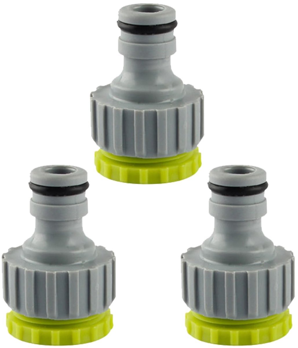 3 Stuk Faucet Adapter Set - 3/4 Inch Verbinding voor Tuinslang