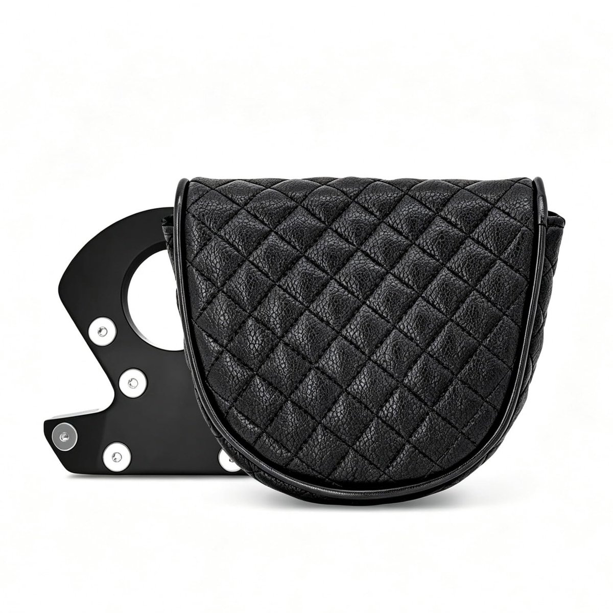 Golf Putter Hoes - Handgemaakt PU Leer - Sterke Magnetische Sluiting - Zwart