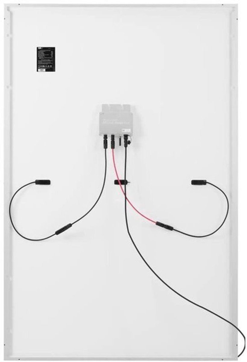Zonnepaneel – Photovoltaïsch Paneel – Solar Panel – Zonne-energie – Balkon Zonnepaneel – 350W Vermogen – Compact & Inclusief Micro-omvormer