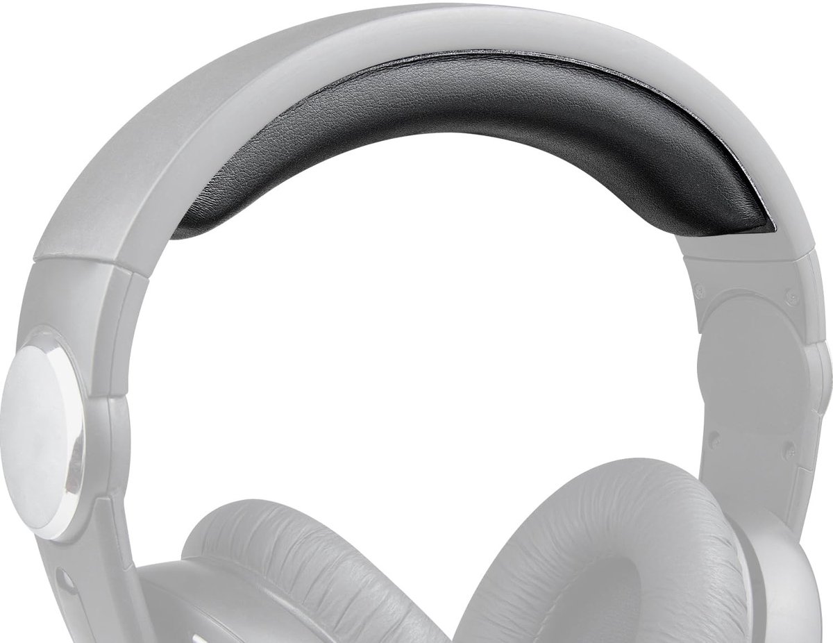 Vervangende Hoofdband Cover voor Koptelefoon - Zwart