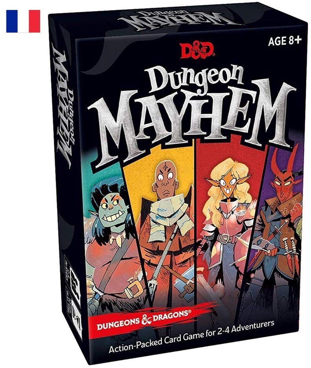 Dungeon Mayhem Kaartspel - Themapartij voor 2-4 Spelers