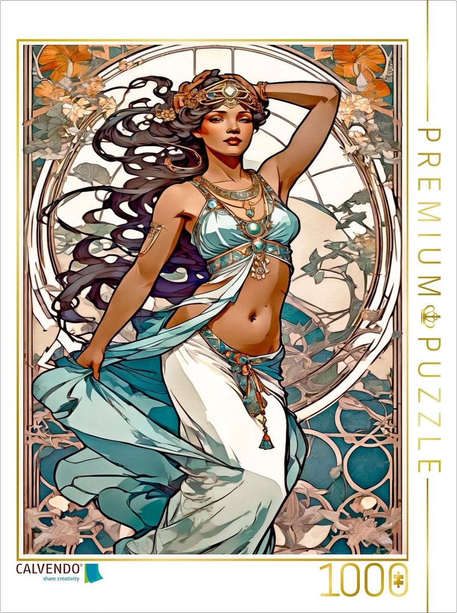 Puzzel Grazile Naomi - 1000 Stukjes 64x48 cm