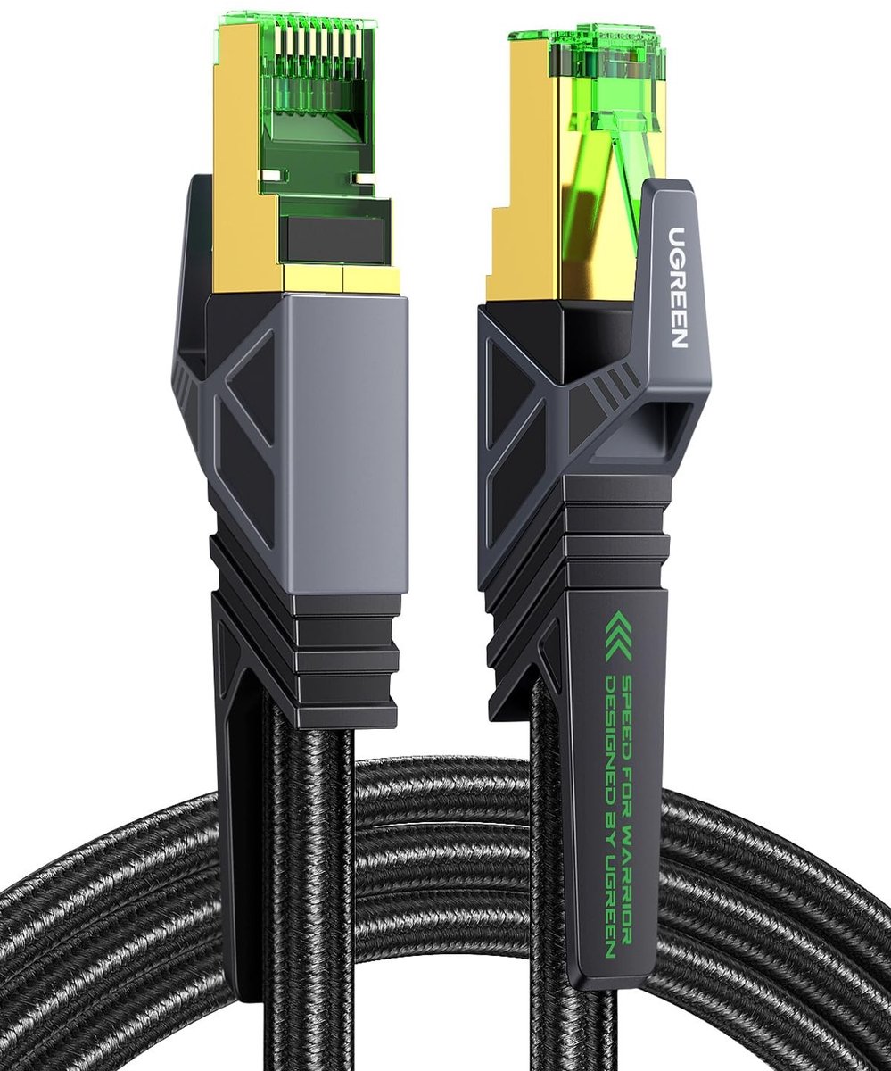 Gaming Ethernet Kabel - 8, 40Gbps, 2000MHz, RJ45