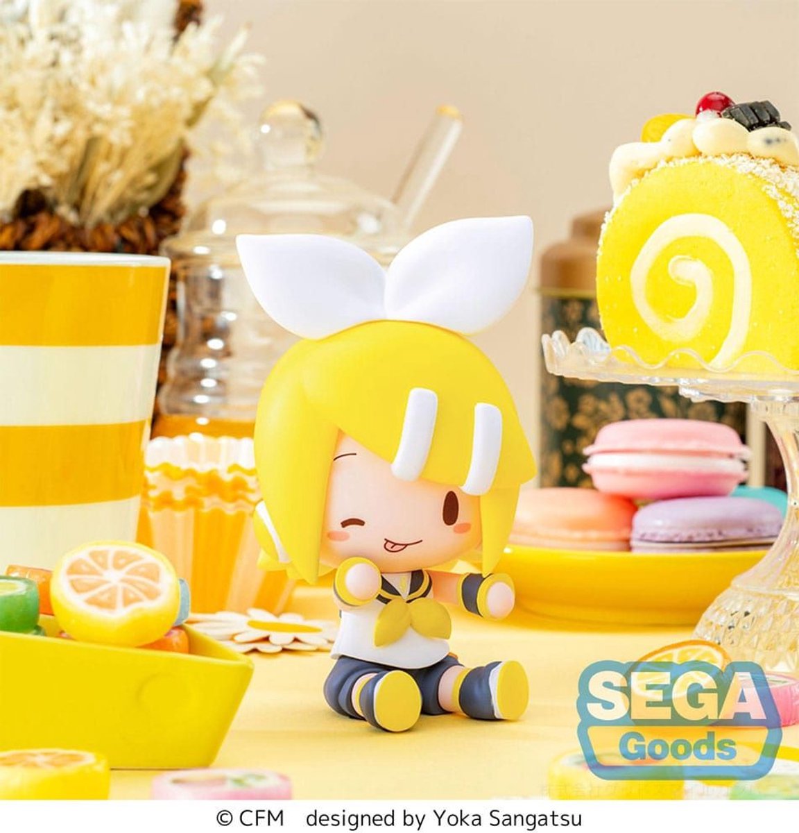 Hatsune Miku Chibi Figure Rin Kagamine 10 cm