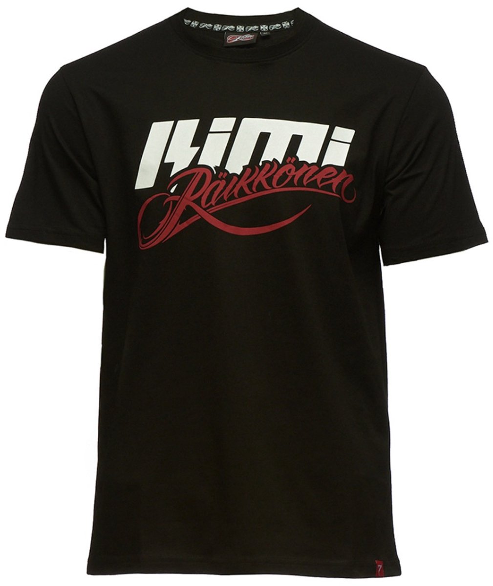 WCC West Coast Choppers T-shirt Kimi Raikkönen Fast As Heck Tee Zwart