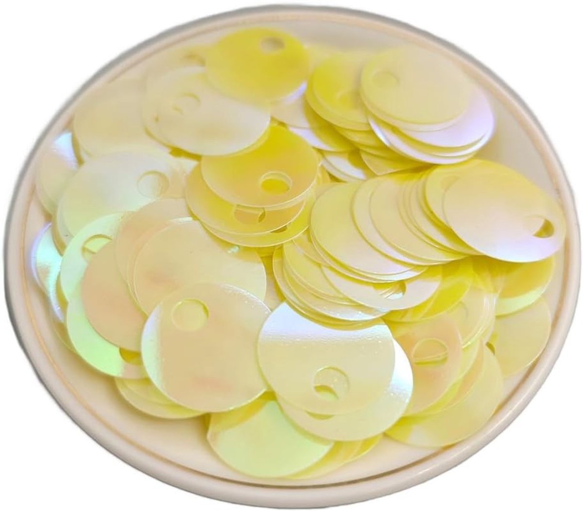 2000 Stuks 20mm Grote Craft Sequins met Gat voor DIY Projecten, Sieraden, Kostuums en Kledingaccessoires