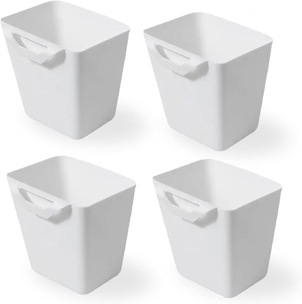 Multifunctionele Hangende Mandjes voor Keuken en Thuis, Ideaal als Opbergmand, Koffiekop Houder en Pennenhouder - Set van 4 Stuks