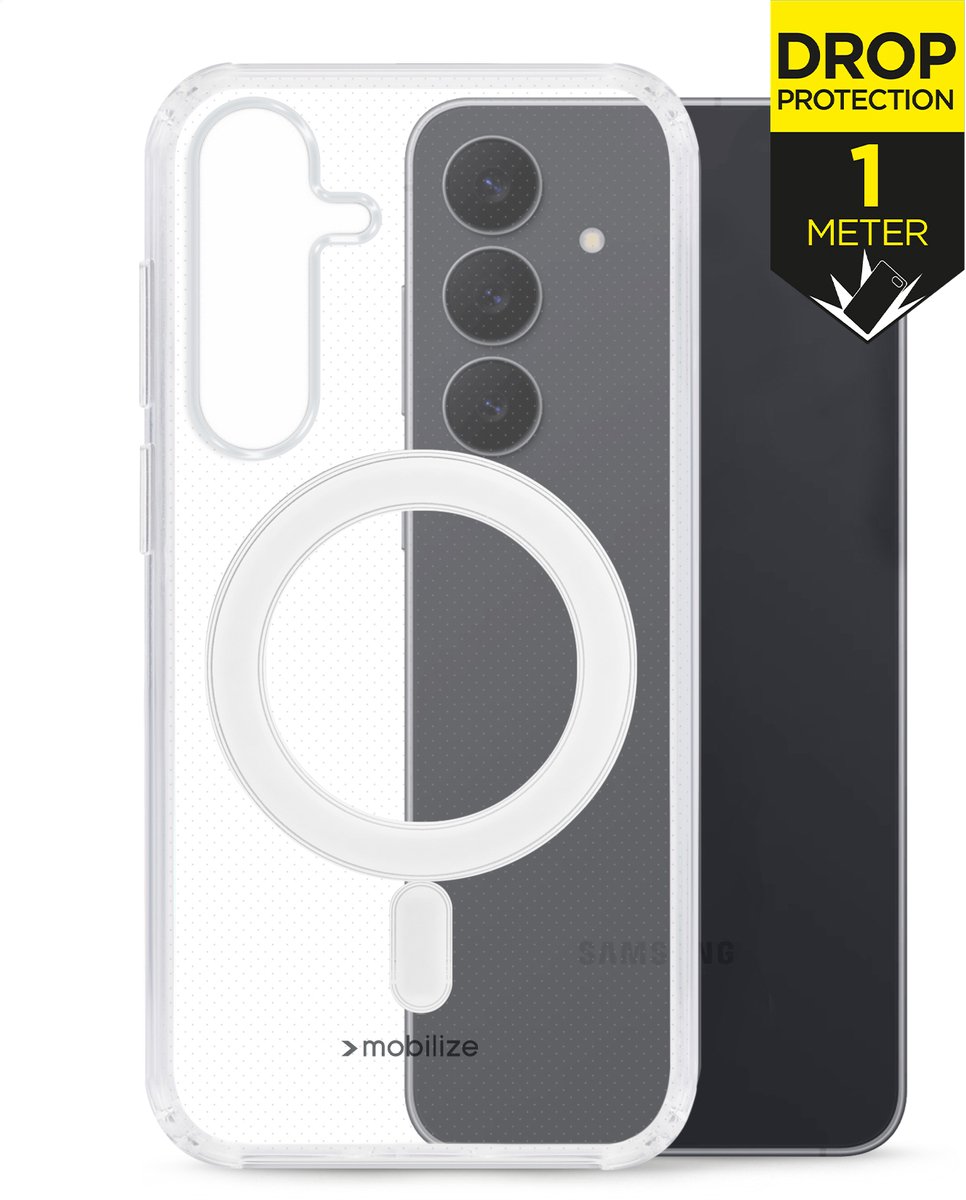 Mobilize Magsafe Compatible Naked Protection Case for - Geschikt voor Samsung Galaxy S25 FE - 5G/S26 FE 5G Clear