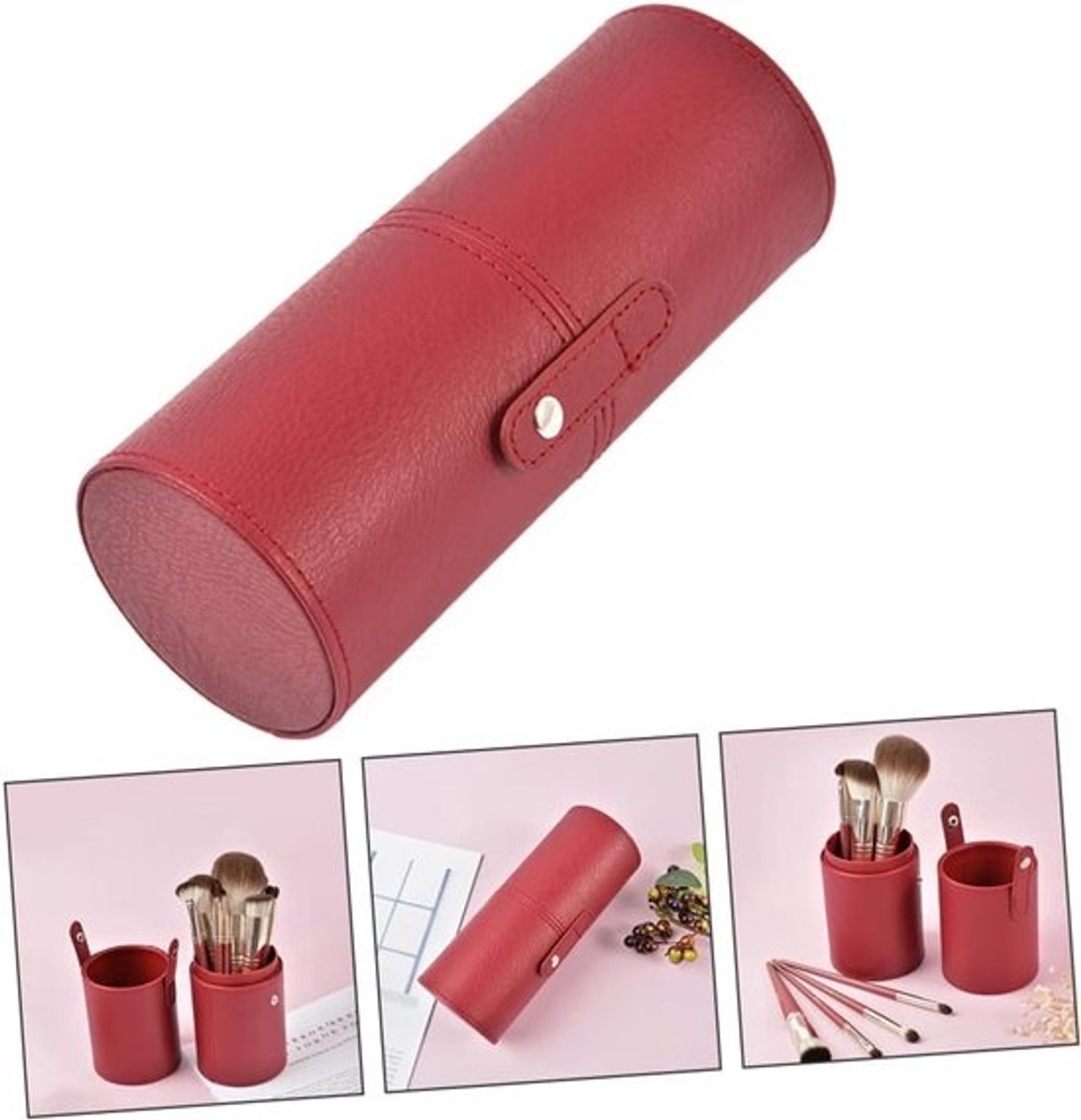 Make-up Opberg Emmer - Cosmetica Houder Pennenhouder - Make-up Organiseren - Draagbare Borstel Emmer