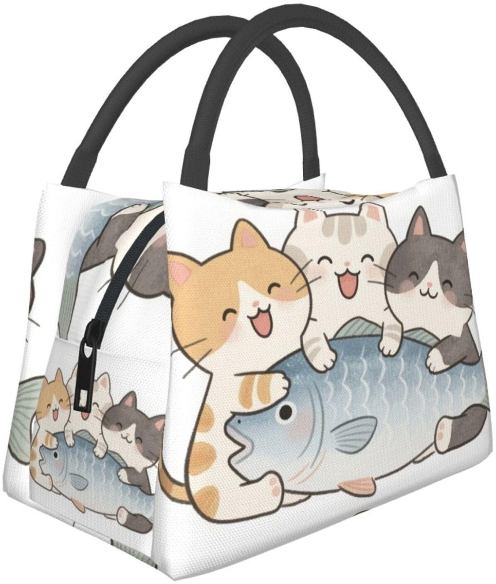 Opvouwbare Geïsoleerde Lunch Box - Lekbestendig - 28x16x17 cm