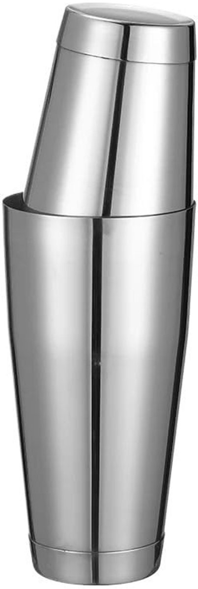 Cocktailshaker Set - Roestvrij Staal voor Bargebruik - 2 Stuks