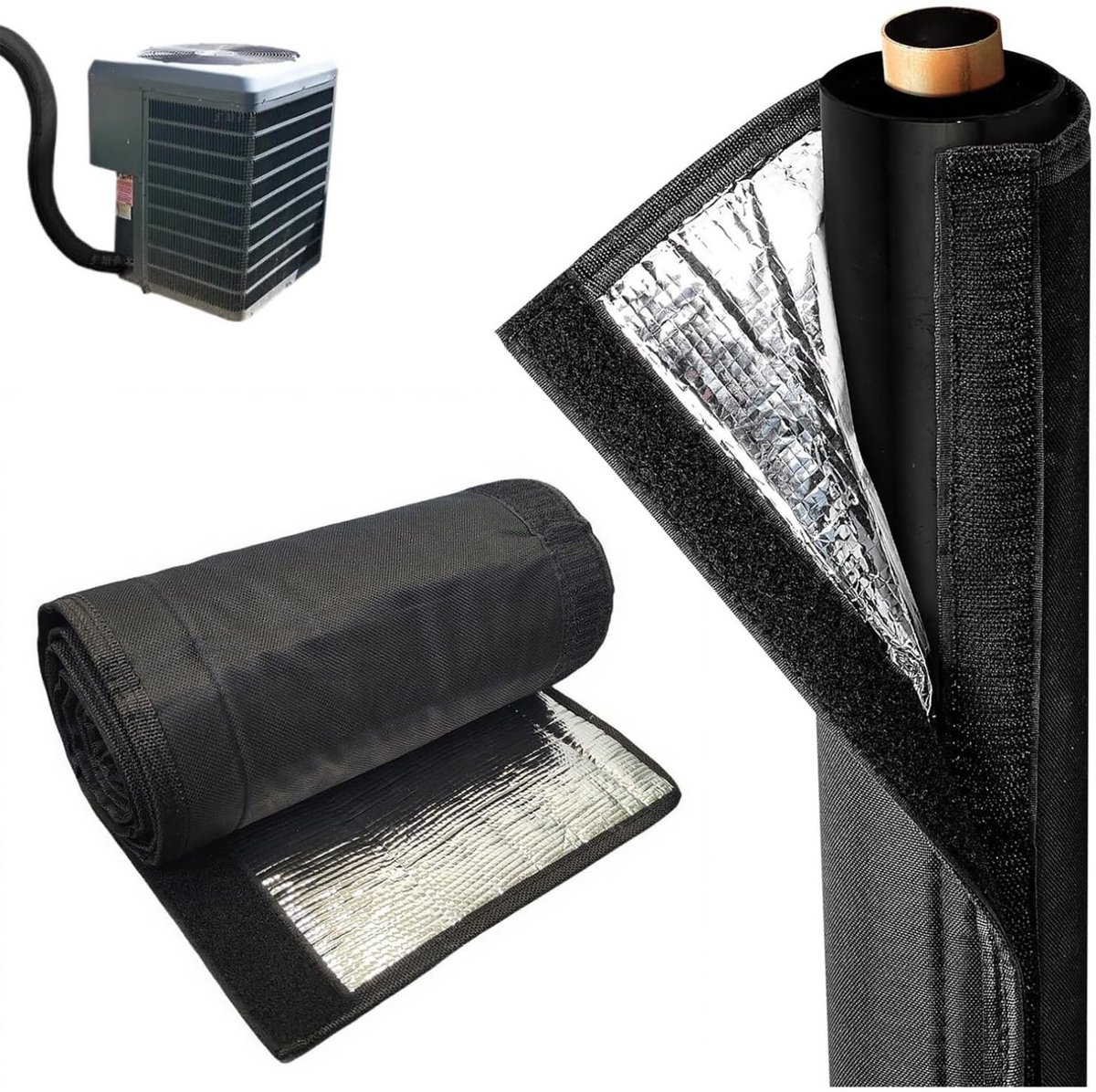 Isolatie Buisafdekking voor Airconditioning - One Size
