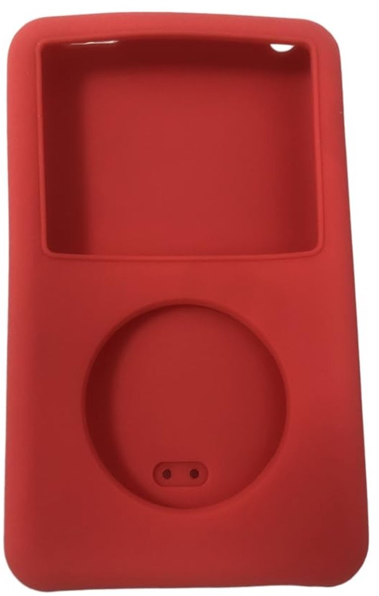 Beschermhoes voor iPod Classic 80GB/120GB/160GB - Zacht Silicone Rood