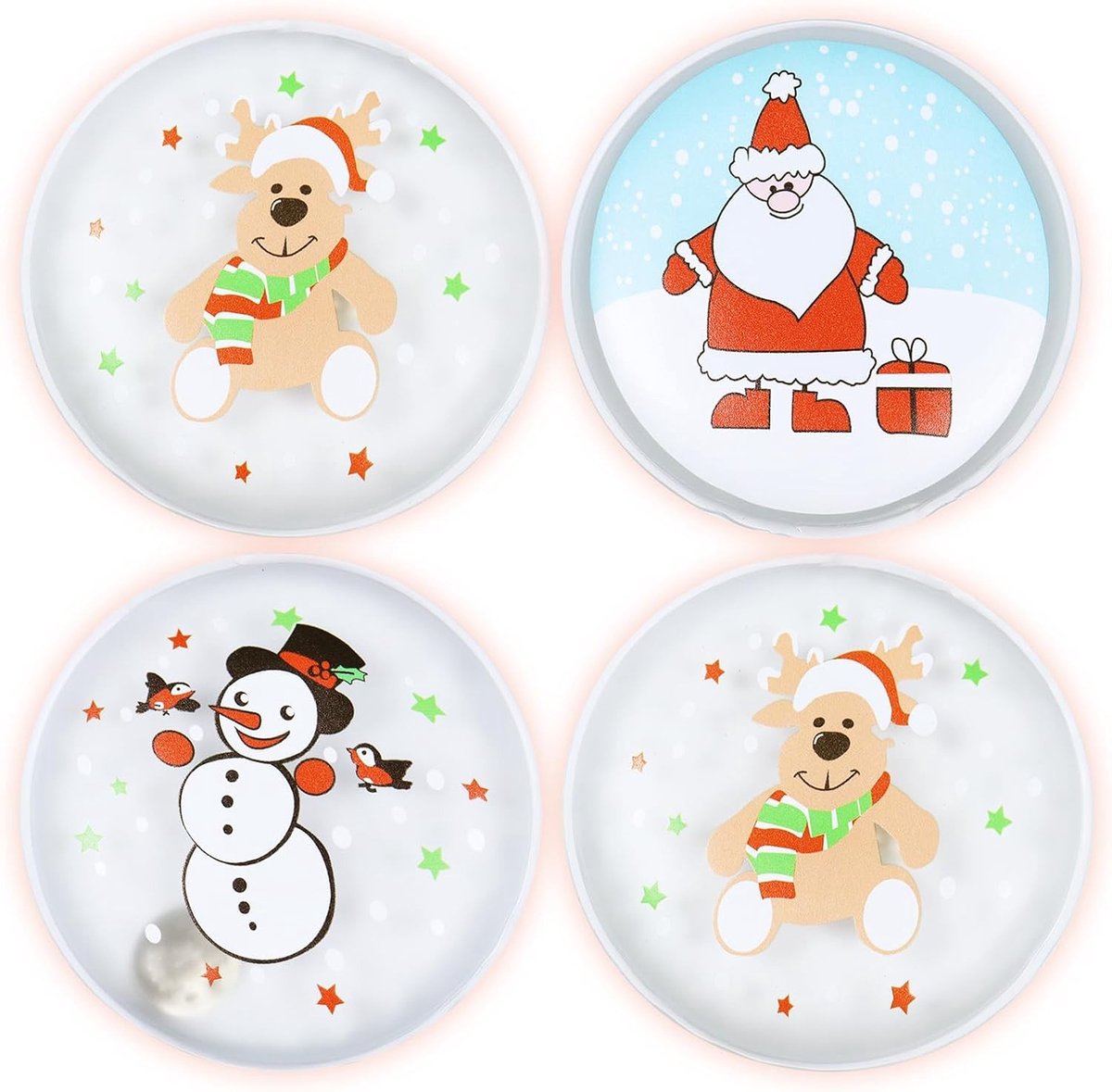 Herbruikbare handwarmers voor kinderen - 4 stuks - ideale zakwarmers voor koude herfst- en winterdagen - perfect voor warme handen en comfort