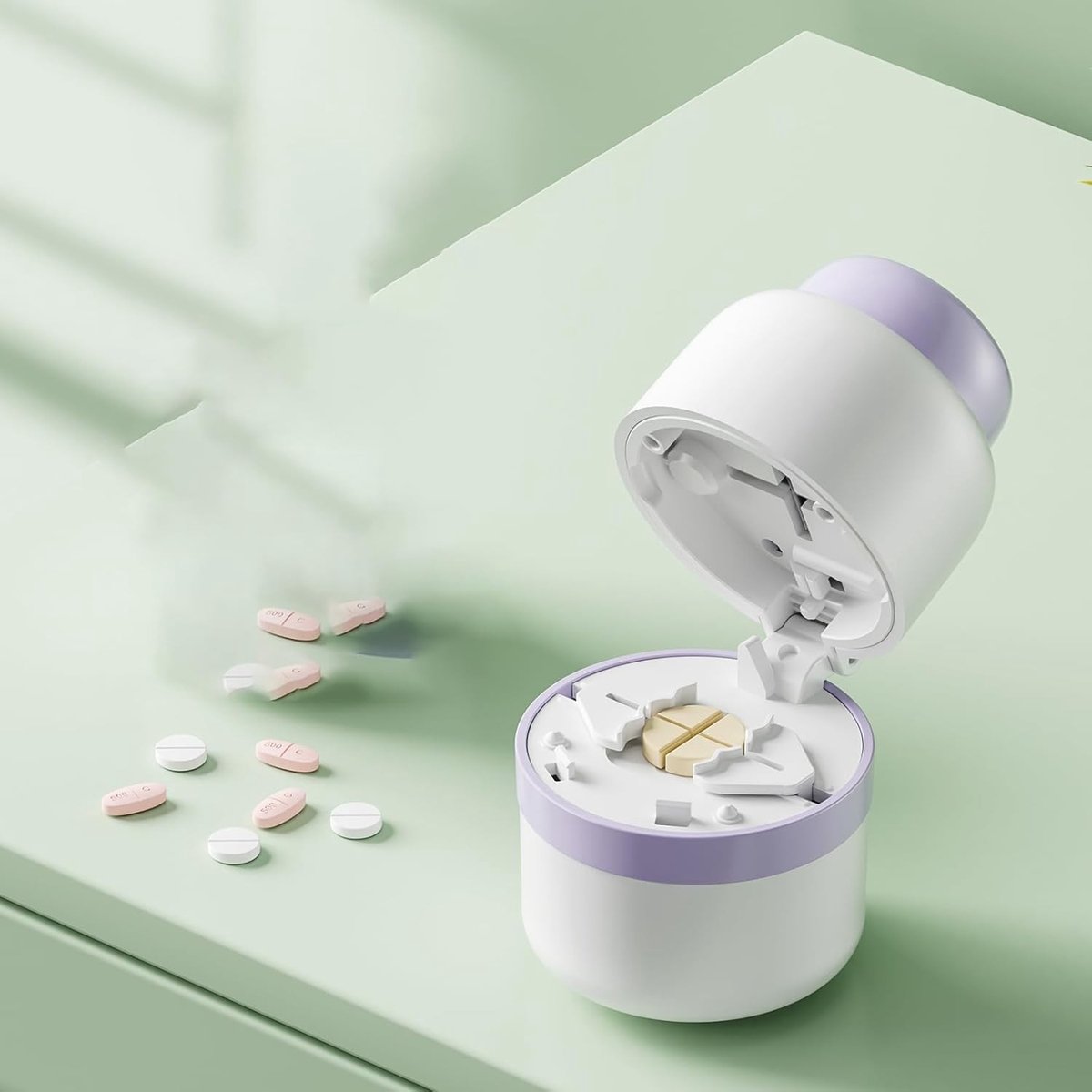 Pillensnijder - Met Mes voor Nauwkeurig Snijden van Pillen