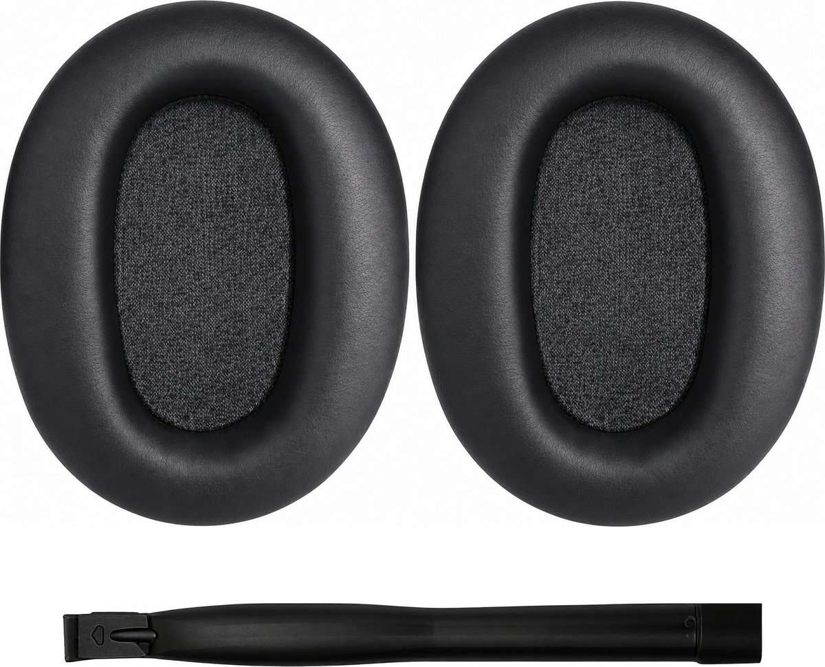 Set Oorkussens voor Sony Koptelefoon - WH-CH700N Oorkussen - WH-CH700N - Kunstleer met Traagschuim