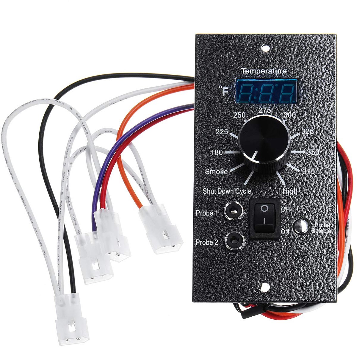 Thermostaat Controller Board - Pellet Grill Onderdeel - Barbecue Temperatuur - Digitale Precisie Controle - 14 x 7 cm - Zwart