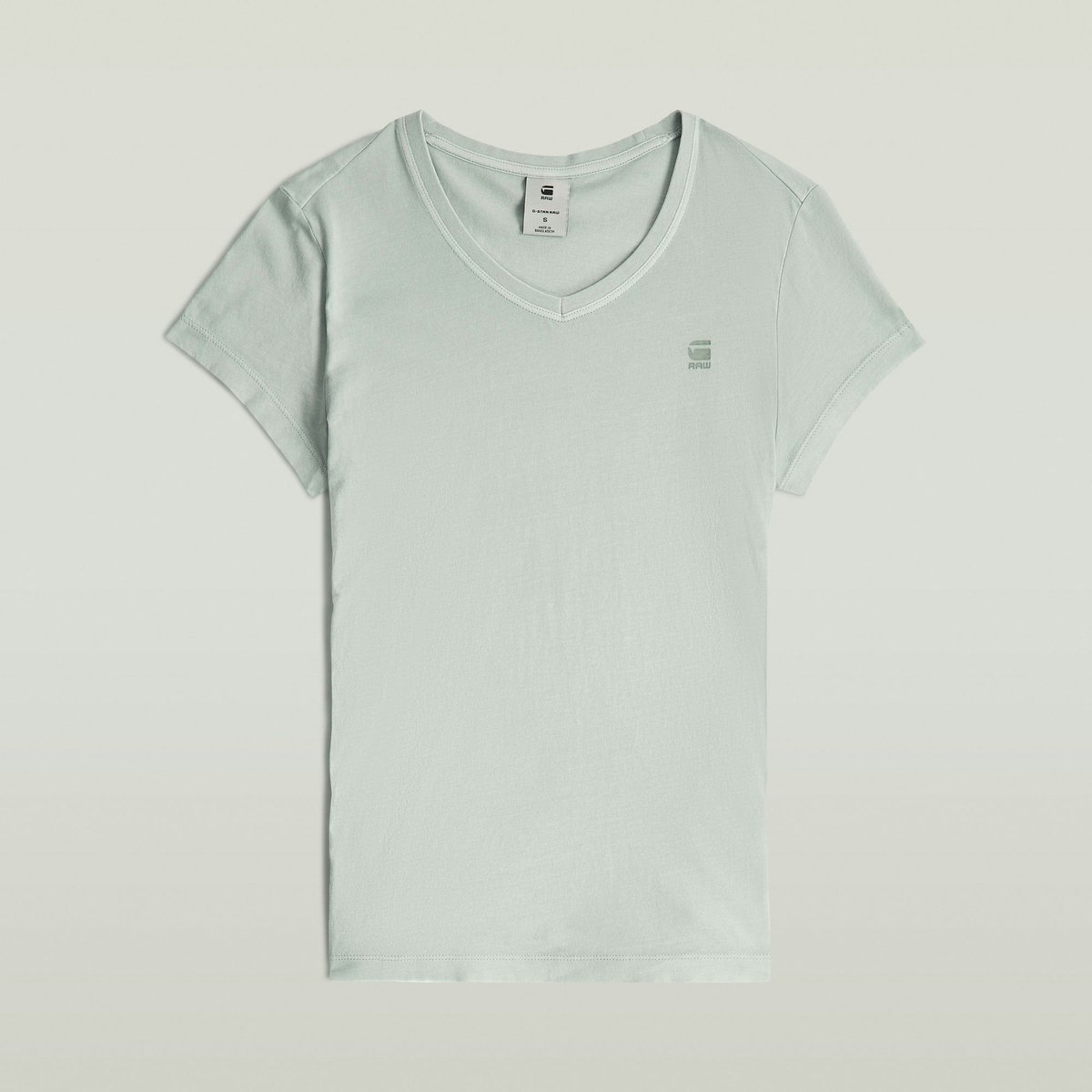 G-Star Overdyed eyben slim v t 2.0 wmn Dames Tops Groen