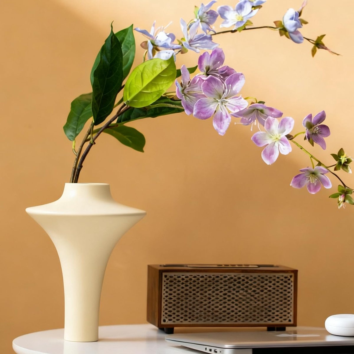 Dailygoods- Keramische Vaas - Handgemaakt - Bloemenvaas - Moderne Stijl - Scandinavische Decoratie - Uniek Ontwerp