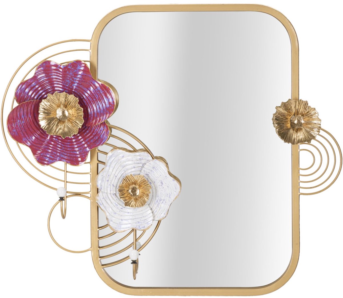 Mauro Ferretti Spiegel Lovis 75×9,5×64,1 cm Multicolor